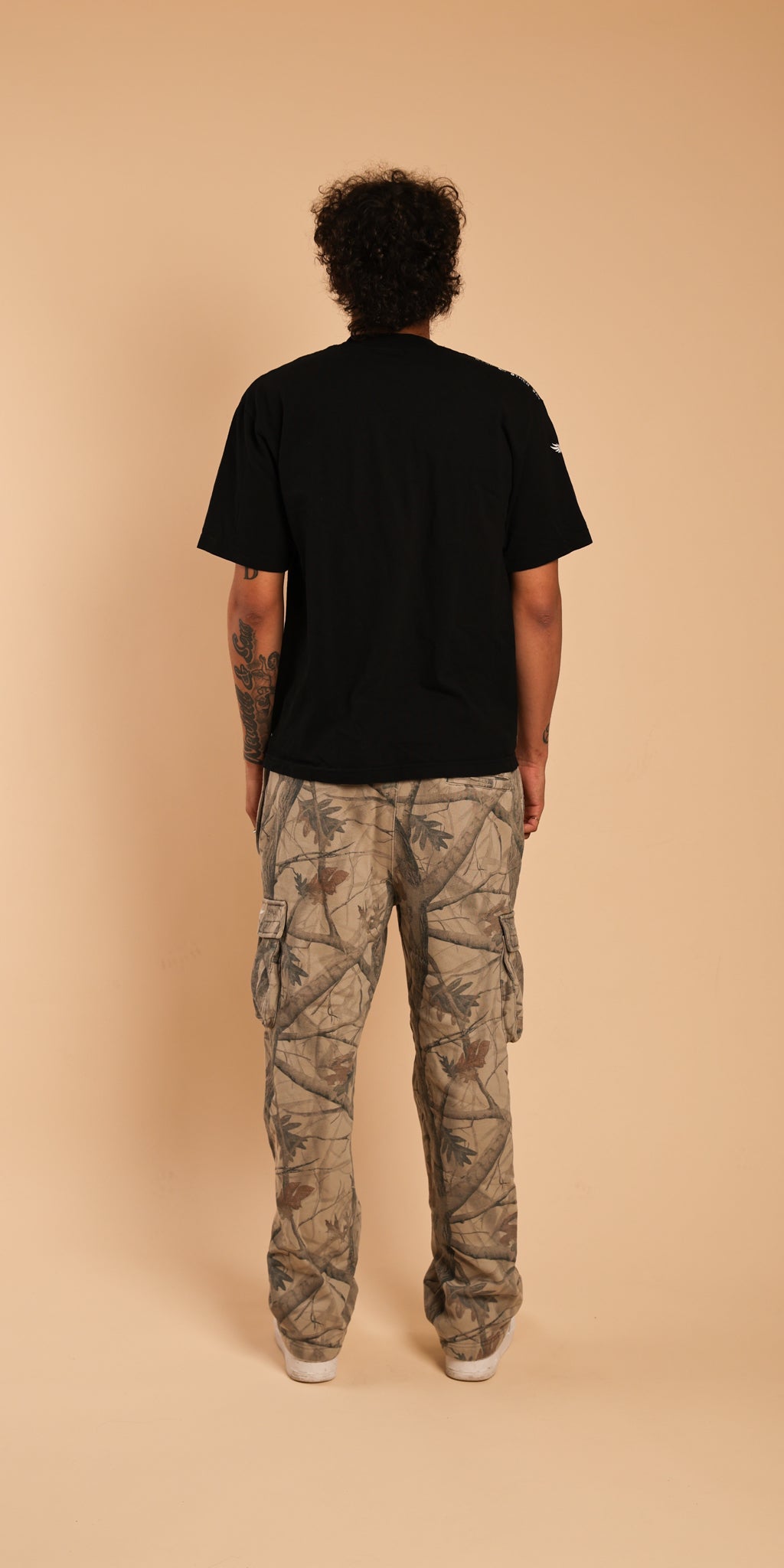 League Tee in Black