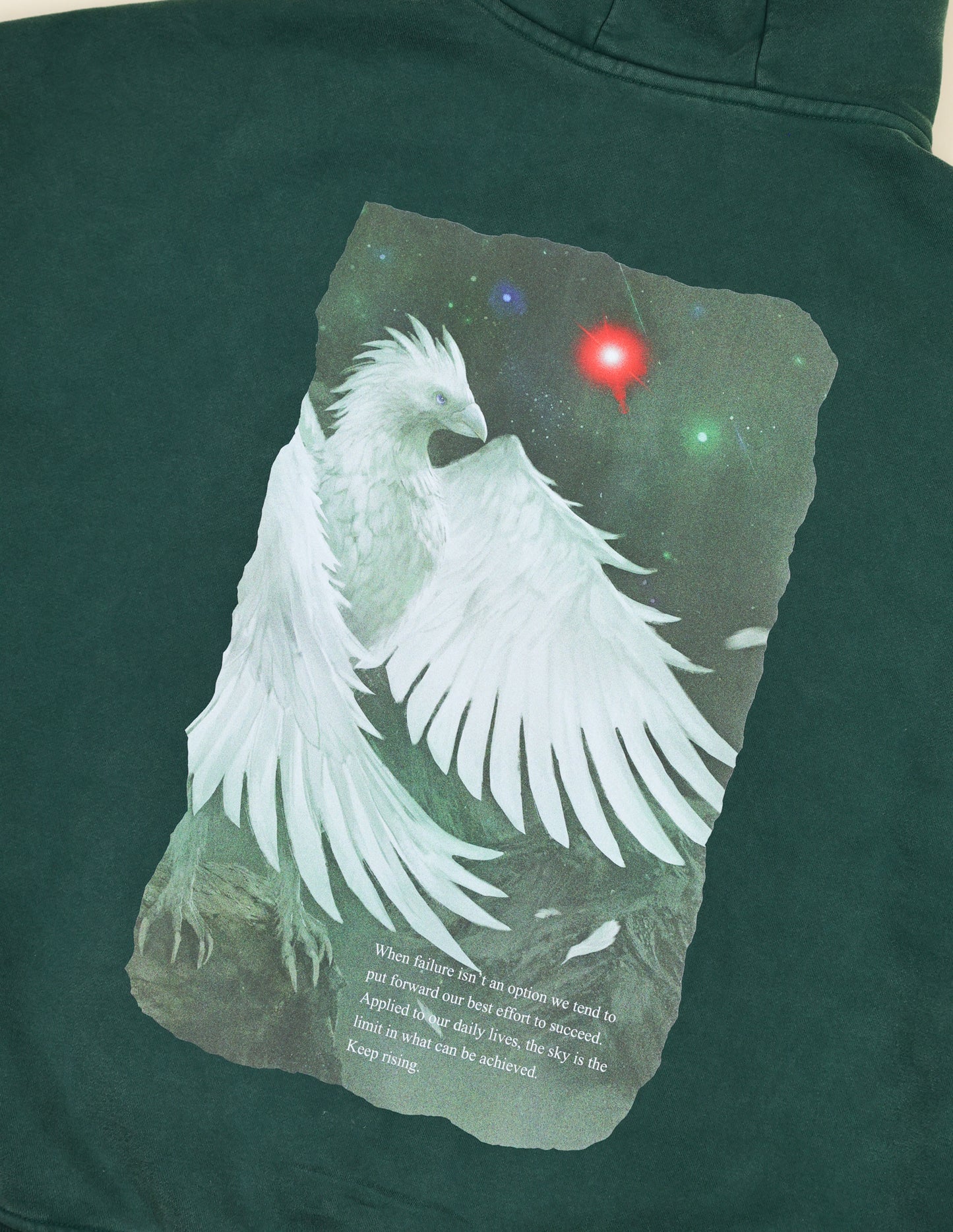 Flight Hoodie in Green