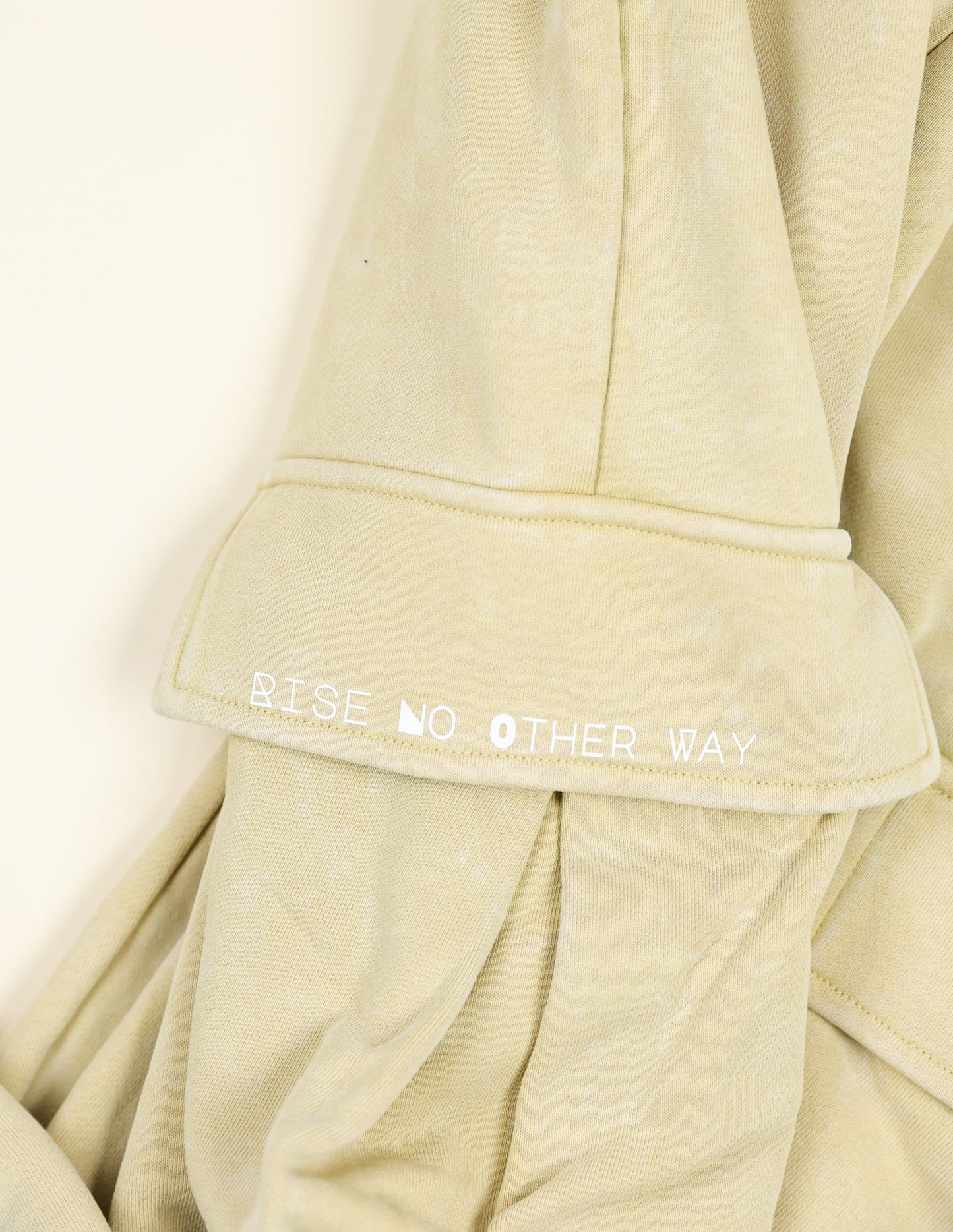Beige Flight Cargo Sweatpants