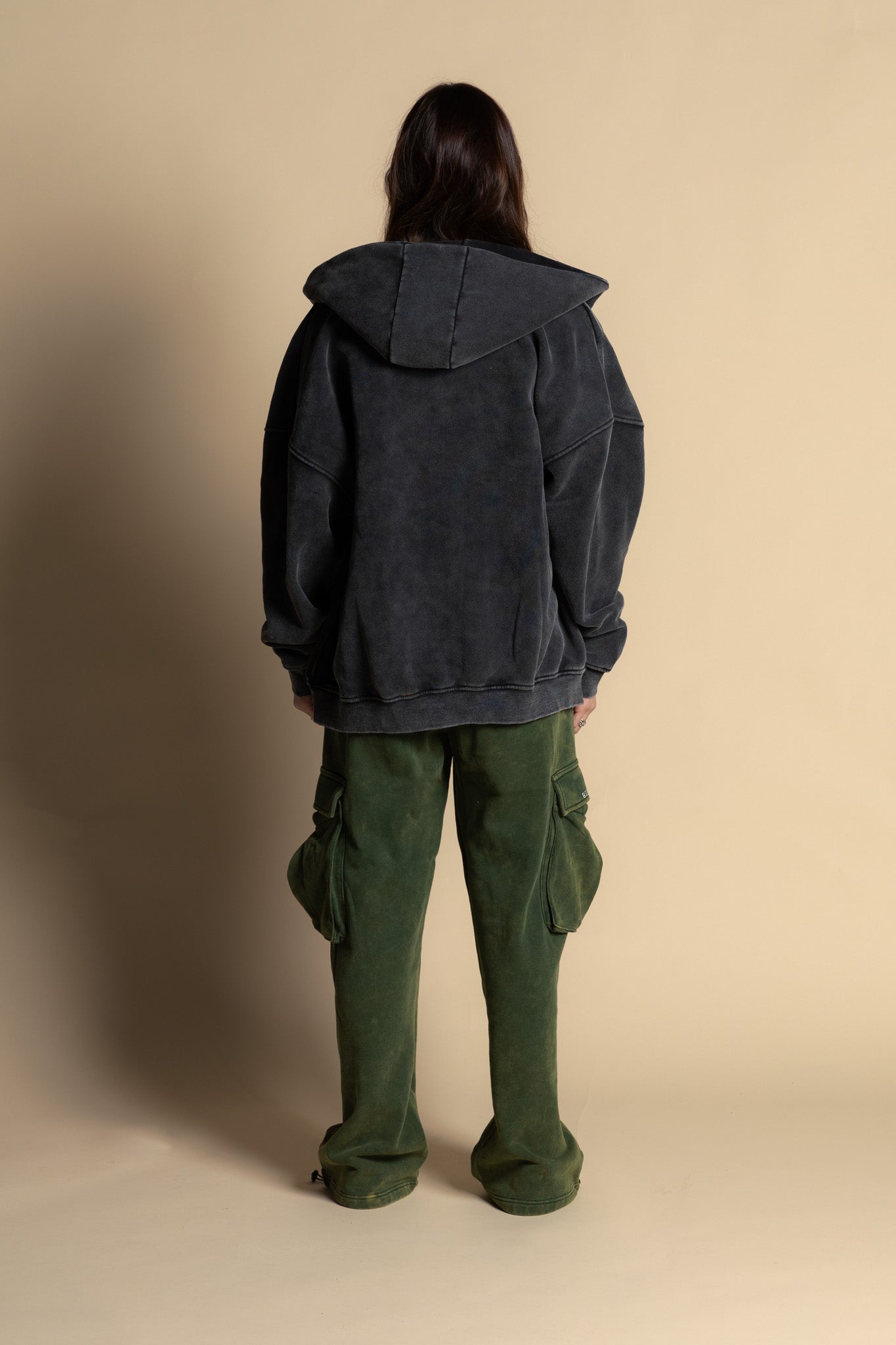 Flight Cargo Sweatpants in Green