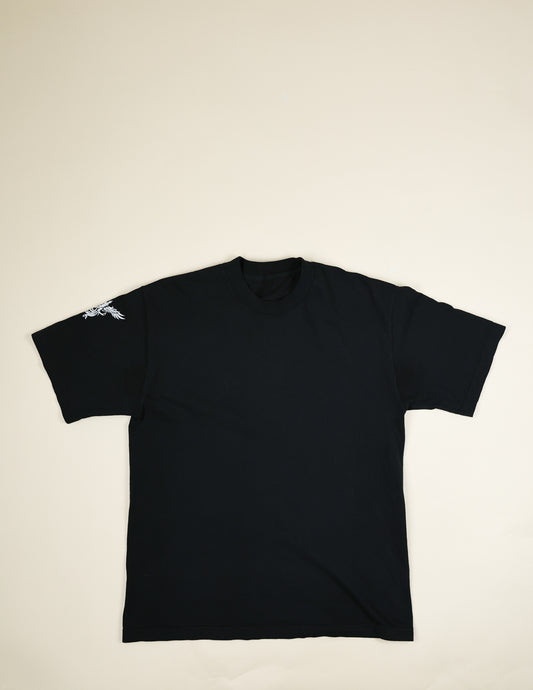 League Tee in Black
