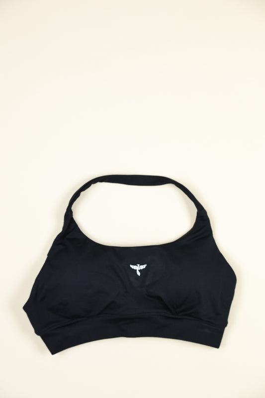 Flight Halter in Black